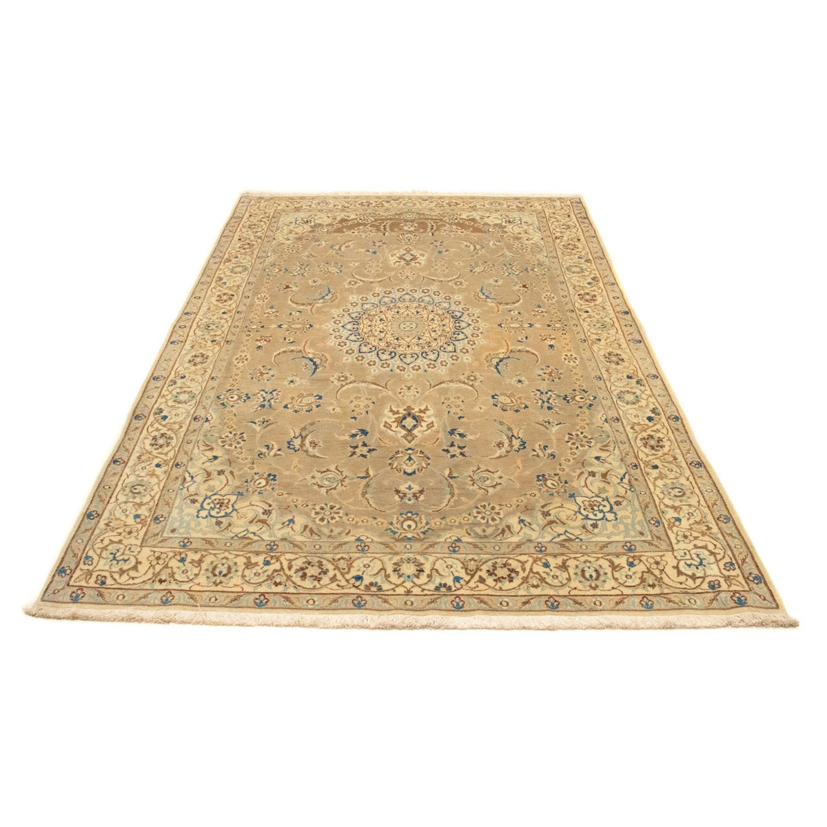 Tapis persan - Nain - Royal - 236 x 140 cm - multicolore