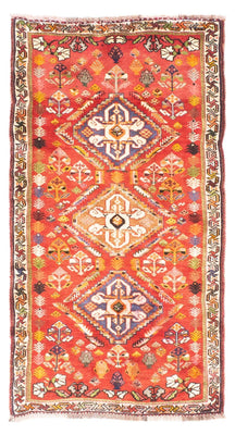 Tapis persan - Nomadic - 152 x 81 cm - rouge