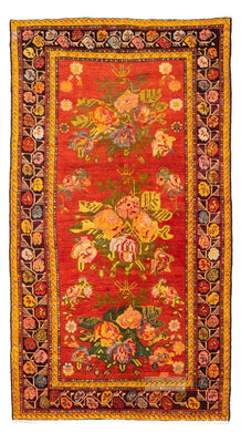 Tapis persan - Nomadic - 248 x 132 cm - rouge