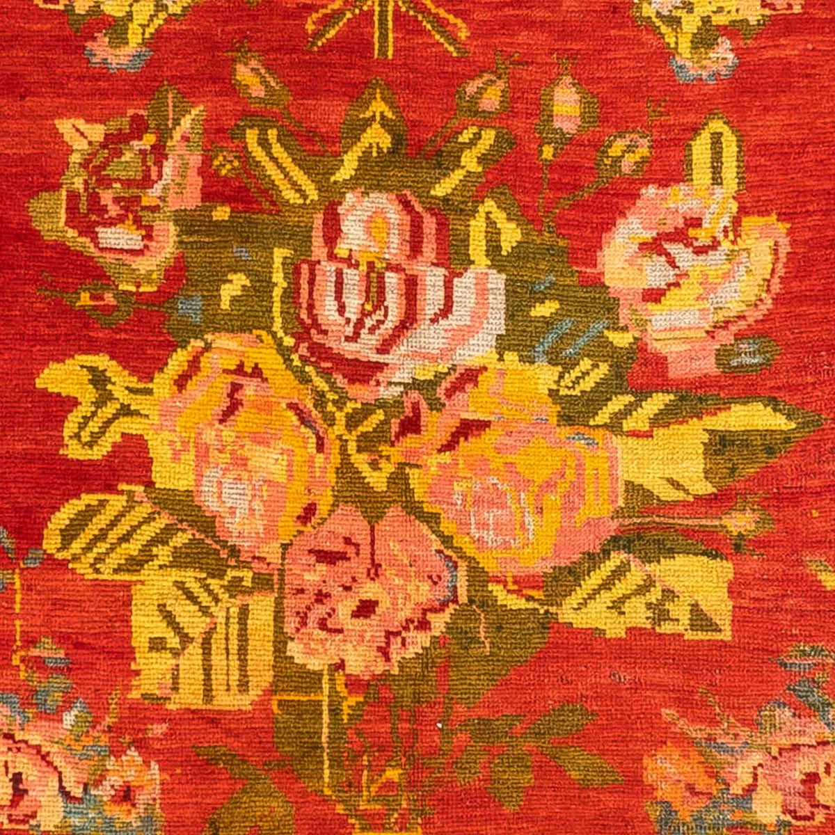 Tapis persan - Nomadic - 248 x 132 cm - rouge