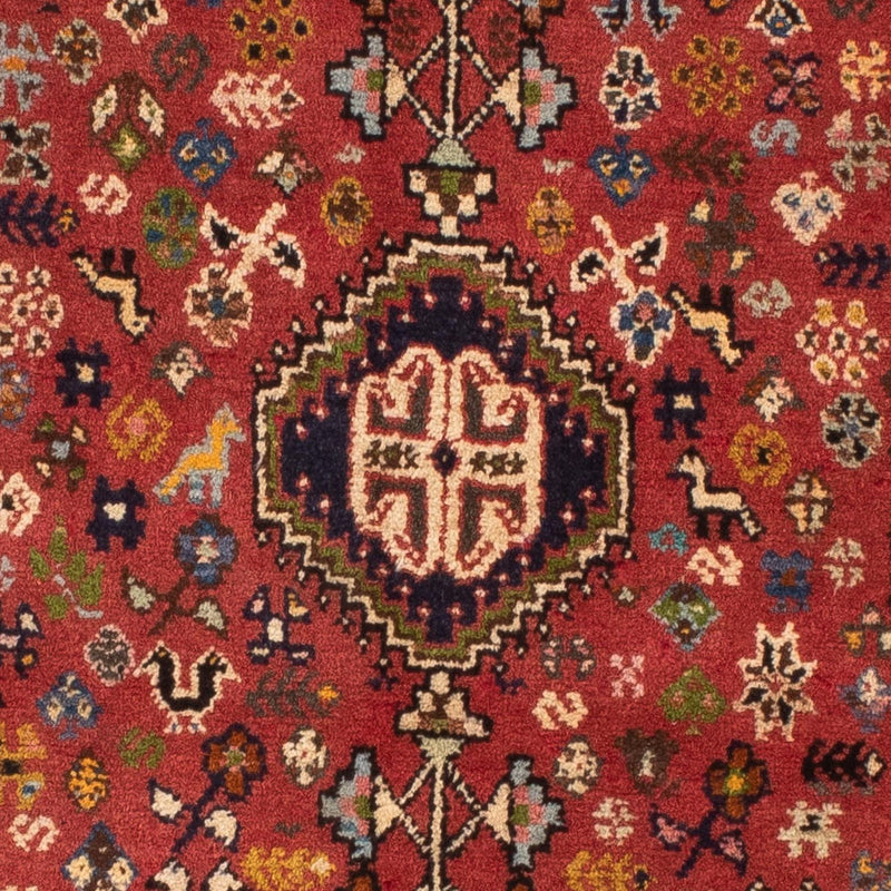 Tapis persan - Nomadic - 151 x 72 cm - rouge foncé