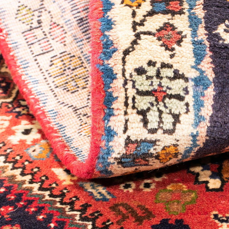 Tapis persan - Nomadic - 151 x 72 cm - rouge foncé