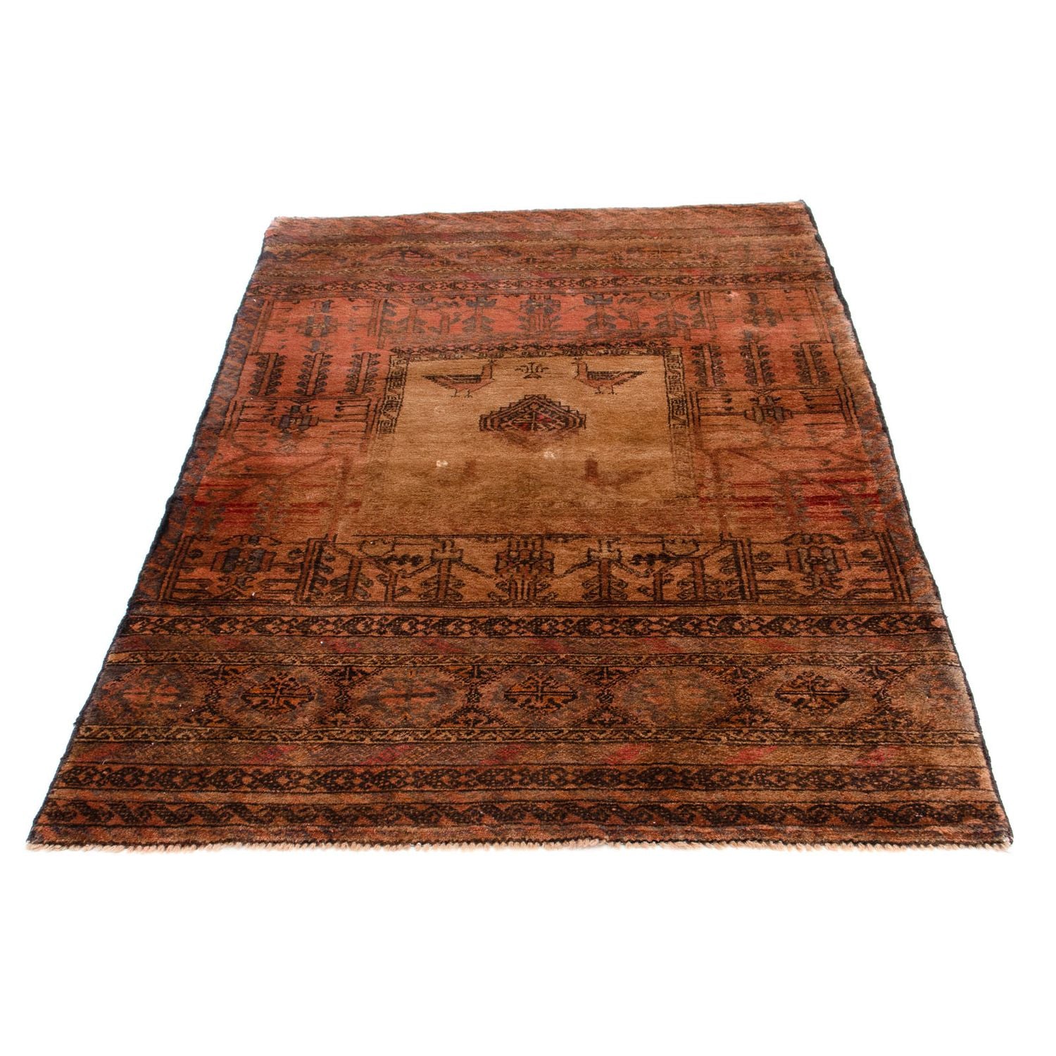 Tapis Belutsch - 172 x 105 cm - marron