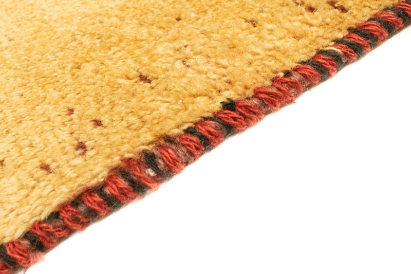 Tapis Gabbeh - Persan - 170 x 137 cm - or