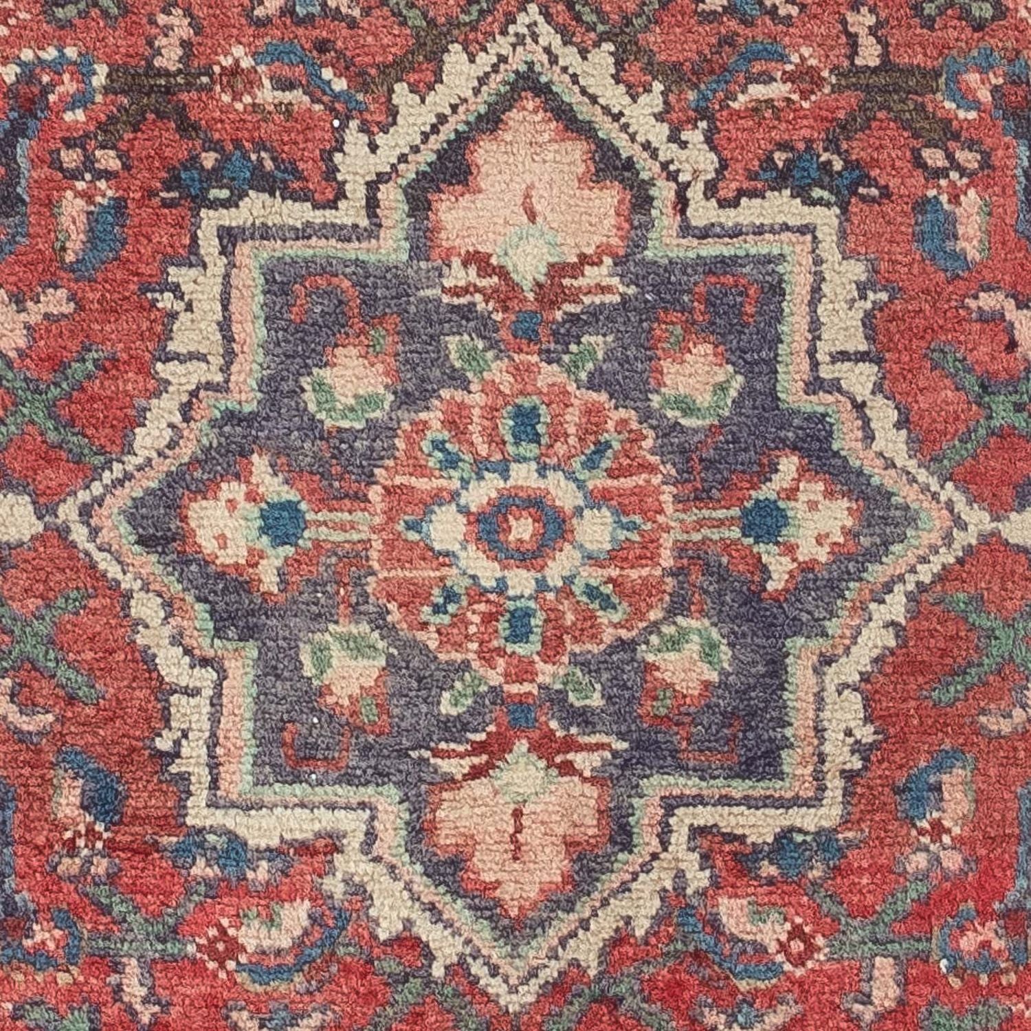 Tapis persan - Nomadic - 130 x 86 cm - rouge