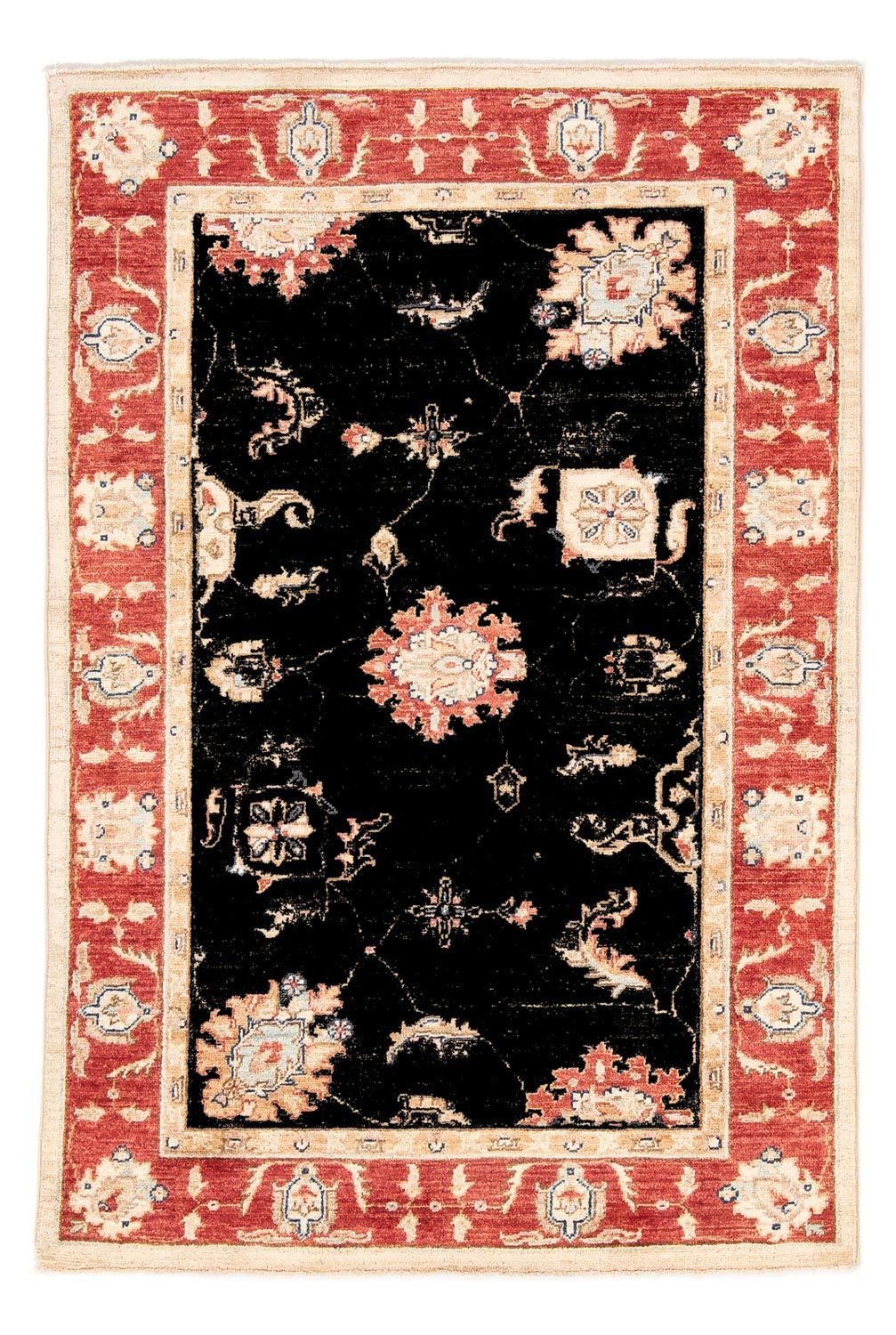 Tapis Ziegler - 152 x 101 cm - bleu foncé