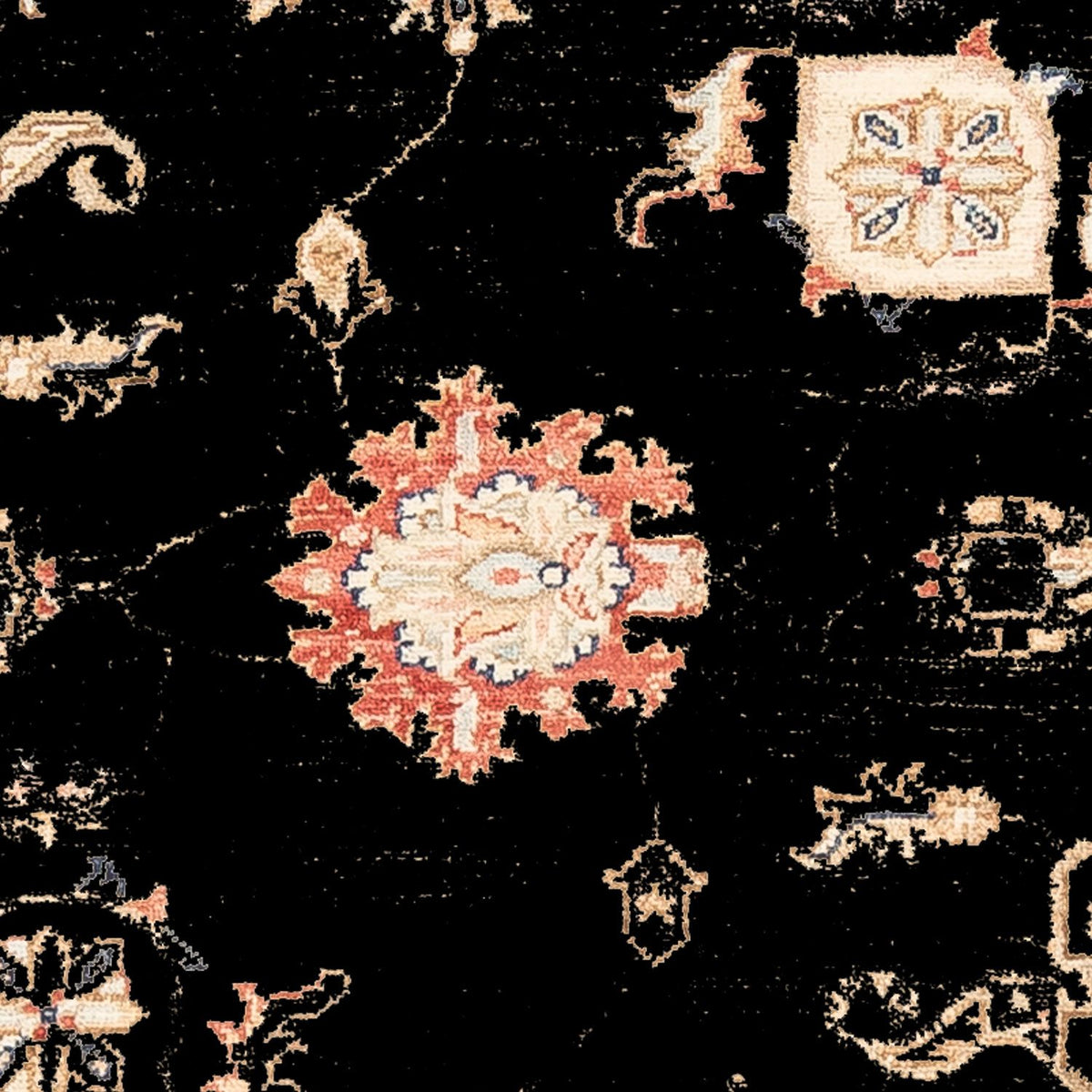 Tapis Ziegler - 152 x 101 cm - bleu foncé