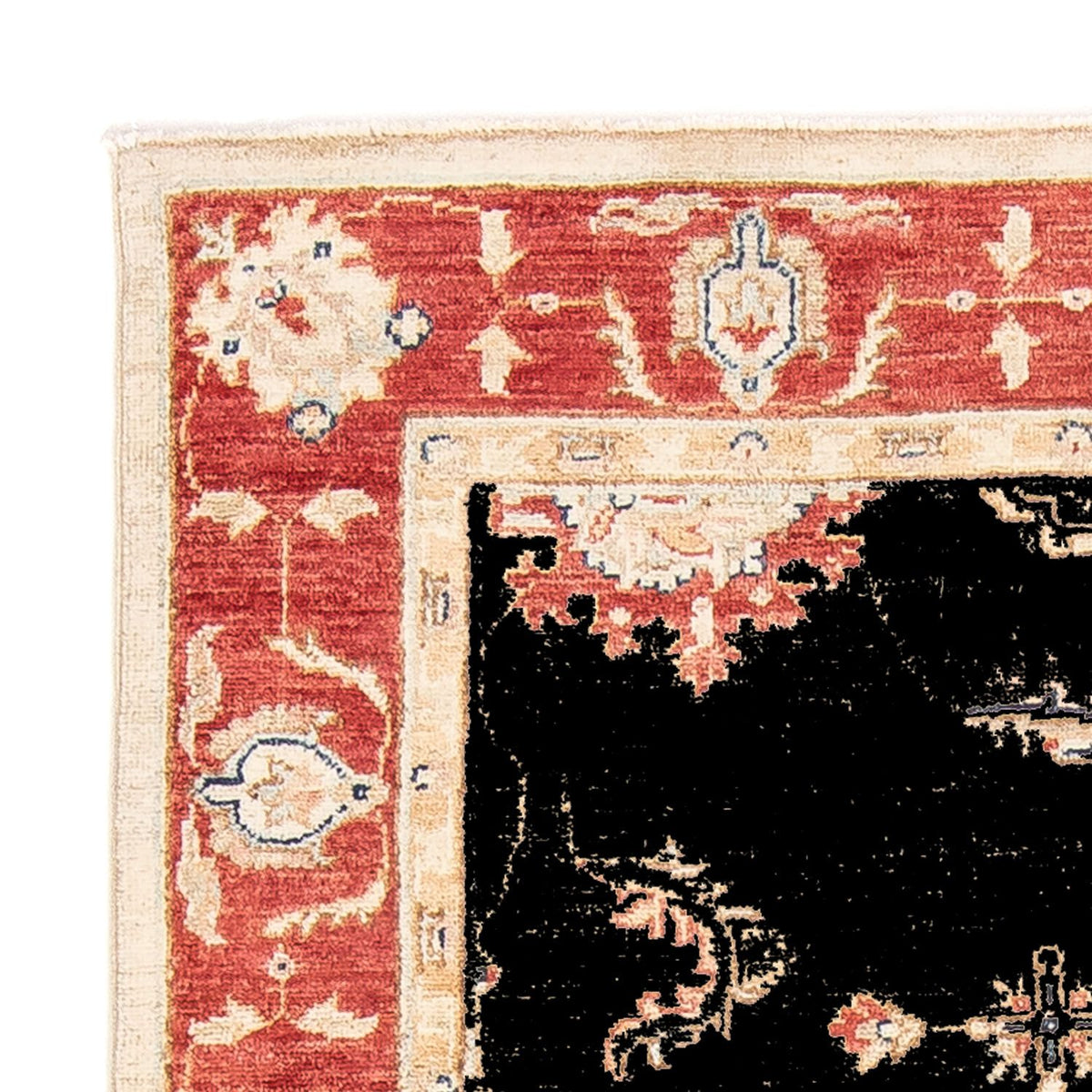 Tapis Ziegler - 152 x 101 cm - bleu foncé