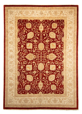 Tapis Ziegler - 343 x 248 cm - rouge foncé
