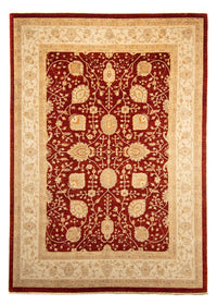 Tapis Ziegler - 343 x 248 cm - rouge foncé