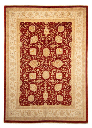 Tapis Ziegler - 343 x 248 cm - rouge foncé