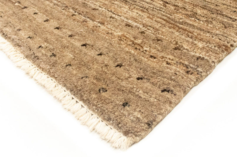 Tapis Gabbeh - Indus - 227 x 166 cm - marron clair