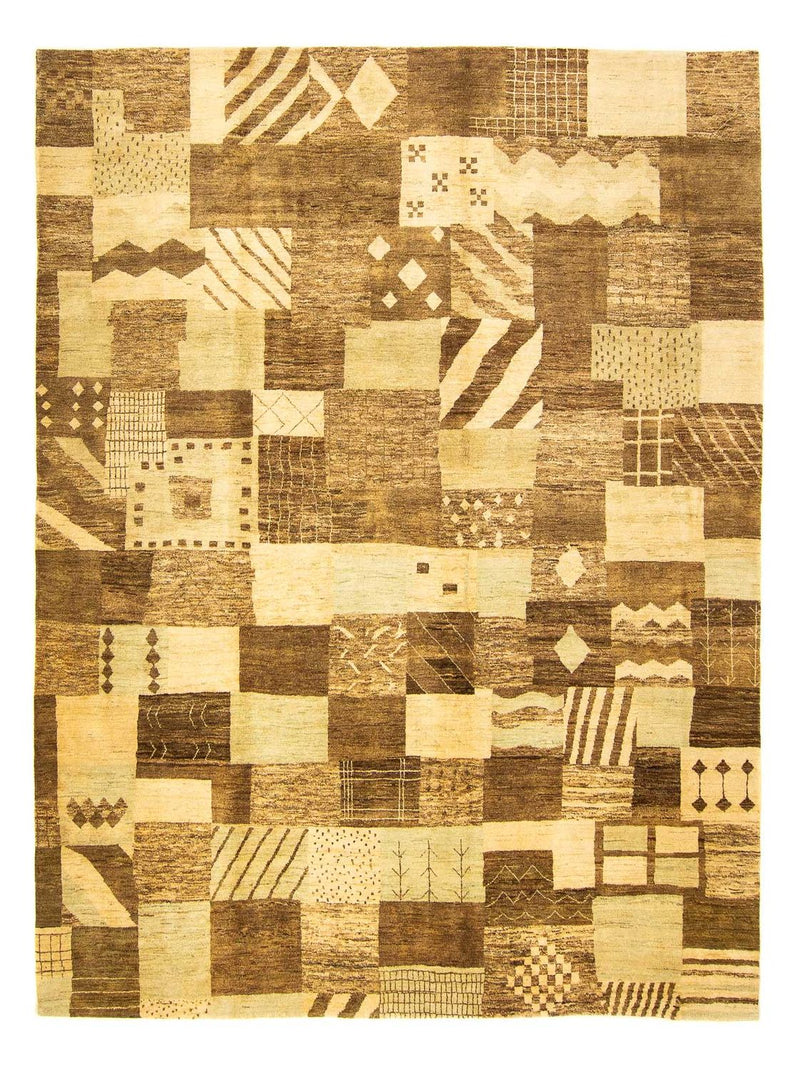 Tapis Gabbeh - Indus - 307 x 246 cm - multicolore