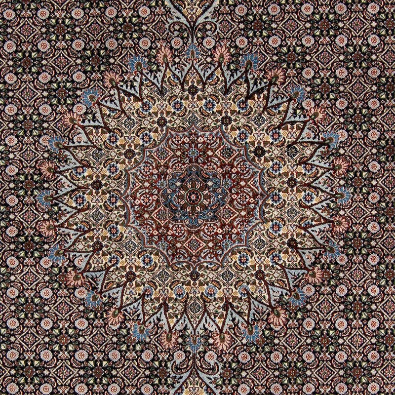Tapis persan - Classique - 291 x 206 cm - bleu foncé