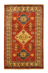 Tapis Ziegler - Kazak - 154 x 94 cm - rouille