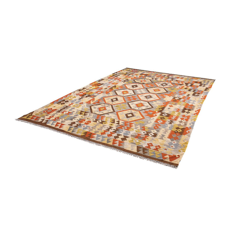 Tapis Kelim - Splash - 300 x 200 cm - multicolore