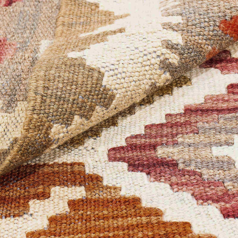 Tapis Kelim - Splash - 296 x 197 cm - multicolore