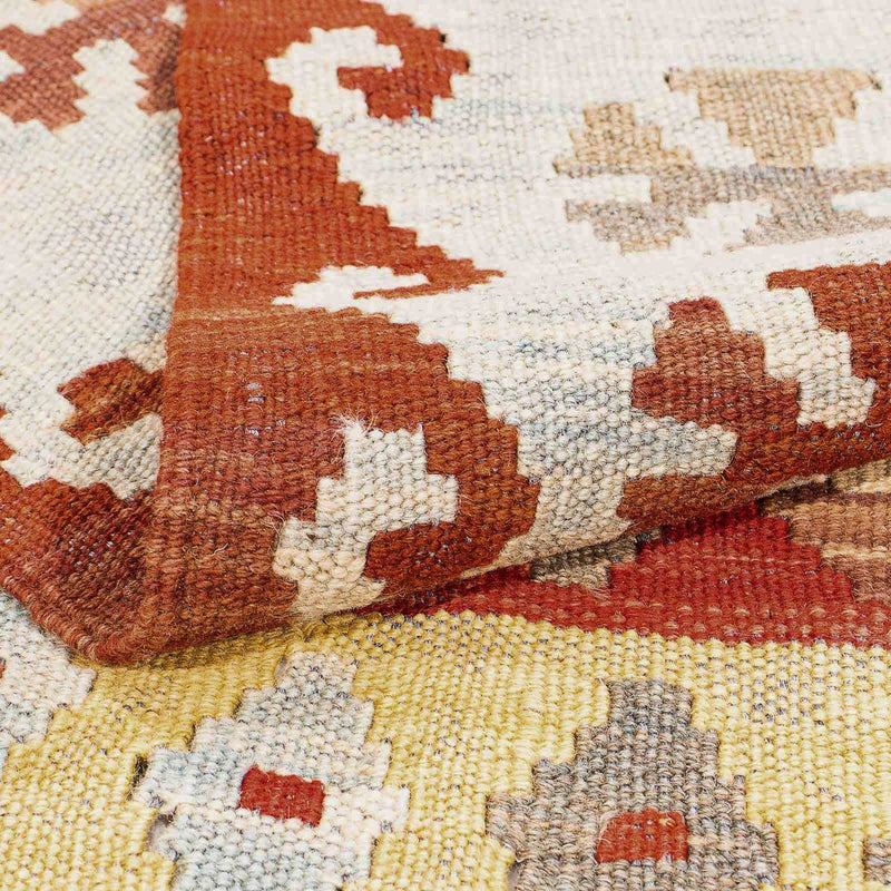 Tapis Kelim - Splash - 303 x 201 cm - multicolore