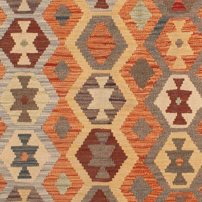 Tapis Kelim - Splash - 205 x 149 cm - multicolore