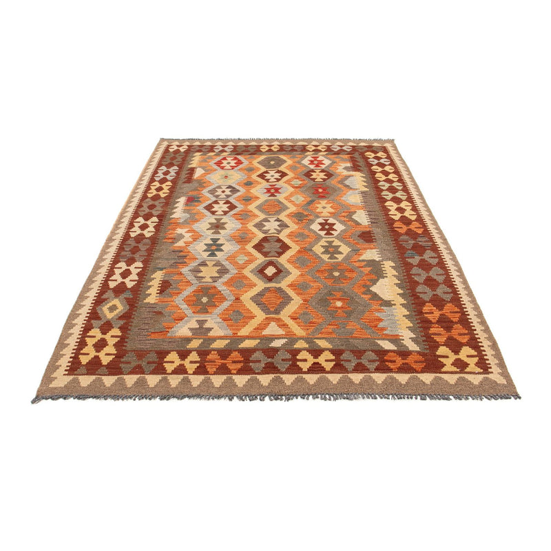Tapis Kelim - Splash - 205 x 149 cm - multicolore