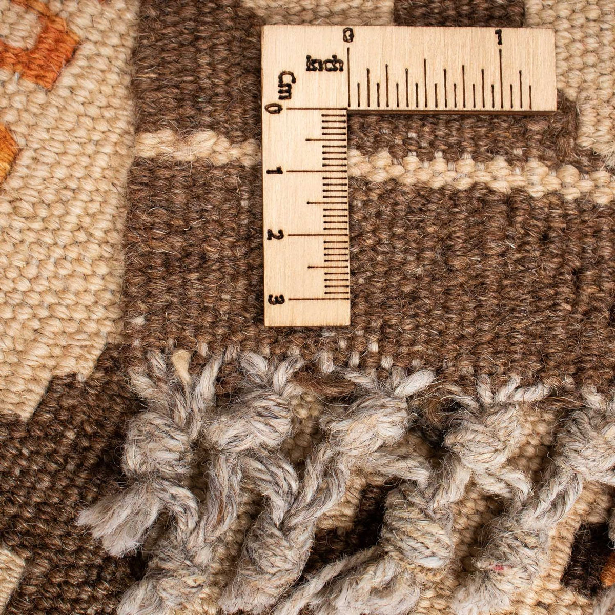 Tapis Kelim - Splash - 201 x 143 cm - multicolore