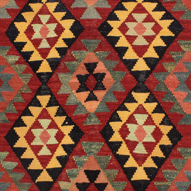 Tapis Kelim - Splash - 214 x 153 cm - multicolore