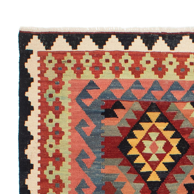 Tapis Kelim - Splash - 214 x 153 cm - multicolore