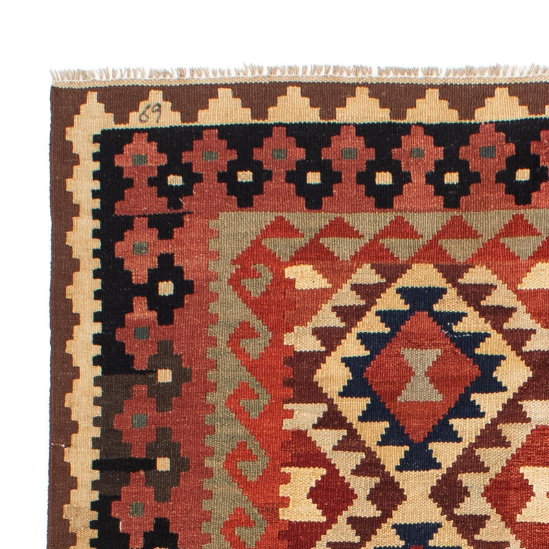 Tapis Kelim - Splash - 203 x 153 cm - multicolore