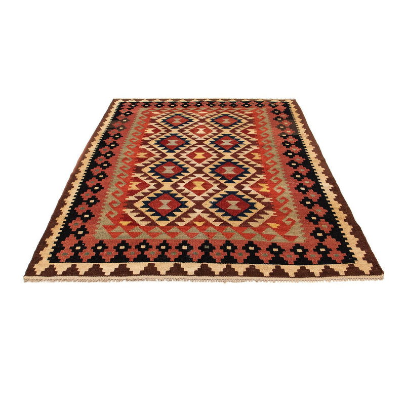 Tapis Kelim - Splash - 203 x 153 cm - multicolore