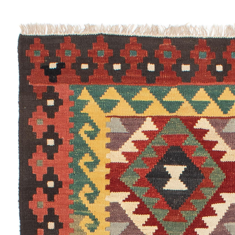 Tapis Kelim - Splash - 194 x 126 cm - multicolore