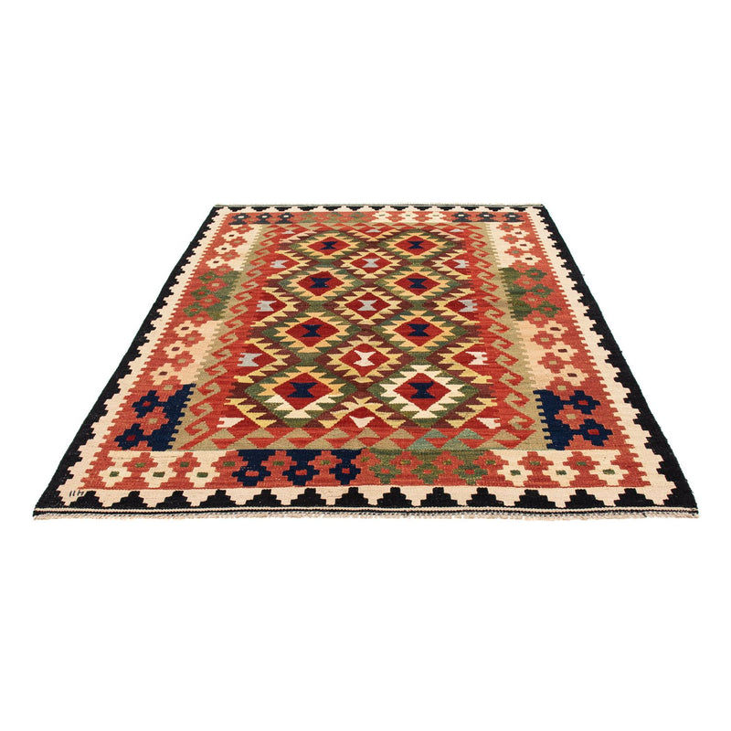 Tapis Kelim - Splash - 176 x 155 cm - multicolore