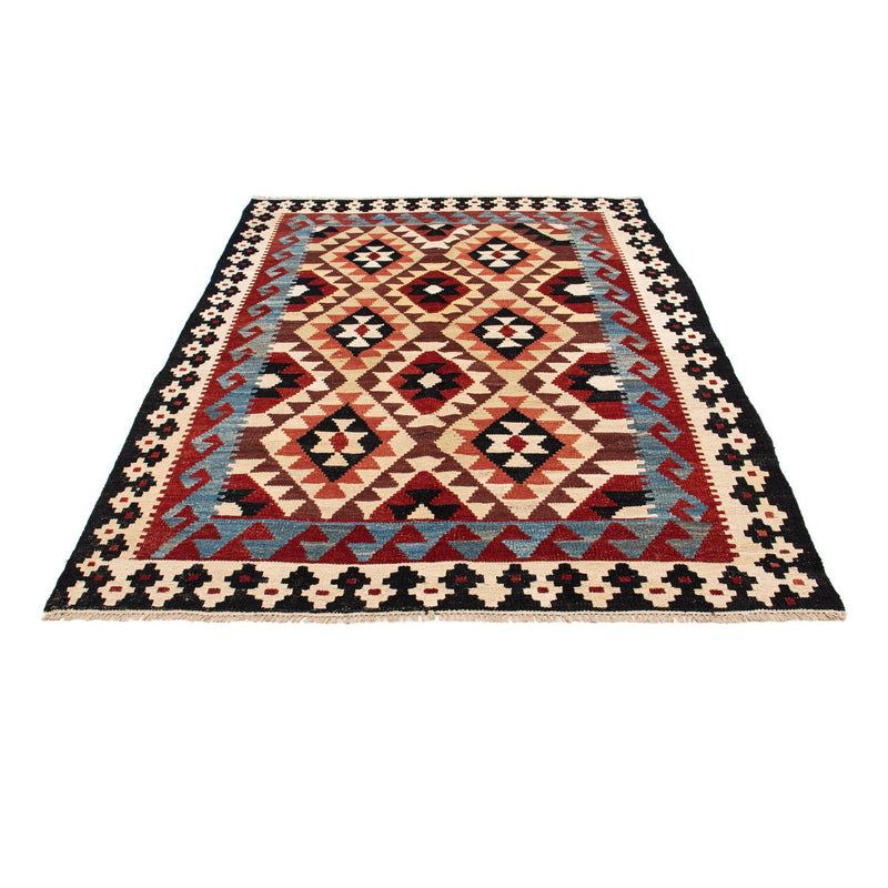 Tapis Kelim - Splash - 215 x 153 cm - multicolore