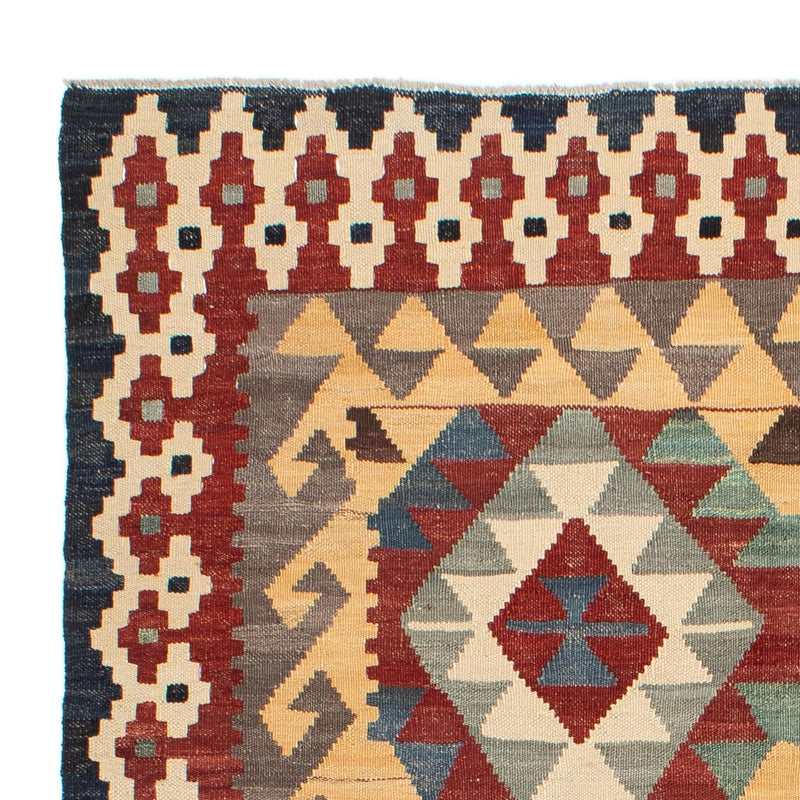 Tapis Kelim - Splash - 203 x 153 cm - multicolore