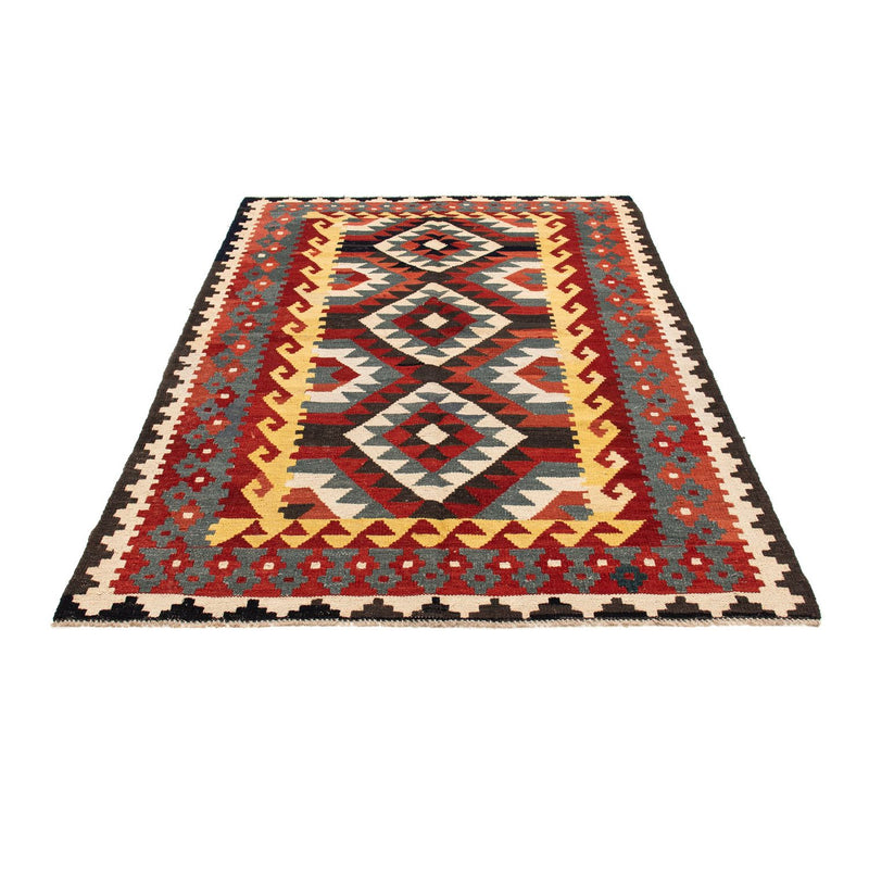 Tapis Kelim - Splash - 260 x 137 cm - multicolore