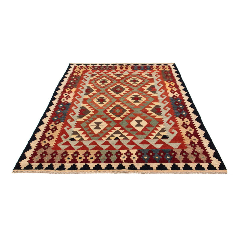 Tapis Kelim - Splash - 215 x 157 cm - multicolore
