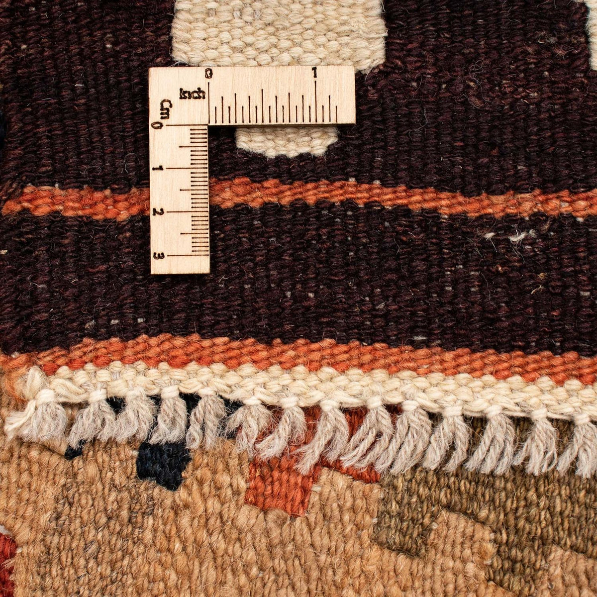 Tapis Kelim - Splash - 211 x 154 cm - multicolore