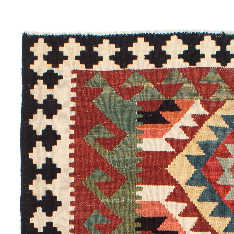 Tapis de couloir Tapis Kelim - Splash - 224 x 129 cm - multicolore