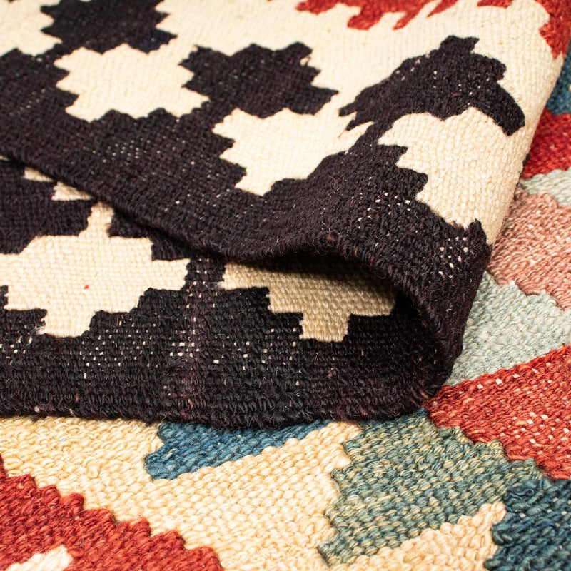 Tapis de couloir Tapis Kelim - Splash - 224 x 129 cm - multicolore