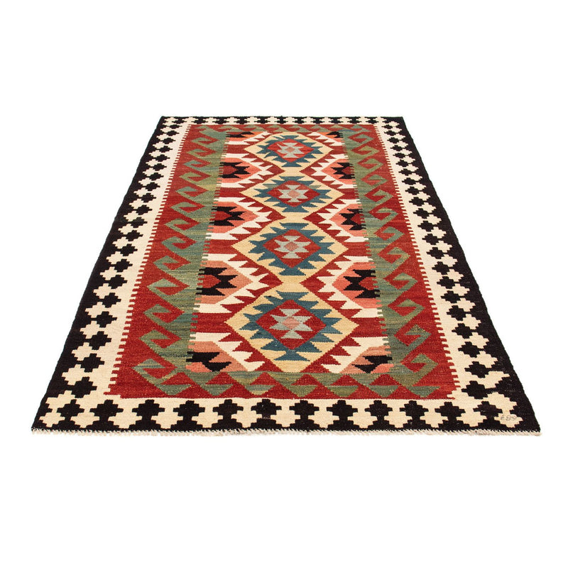 Tapis de couloir Tapis Kelim - Splash - 224 x 129 cm - multicolore
