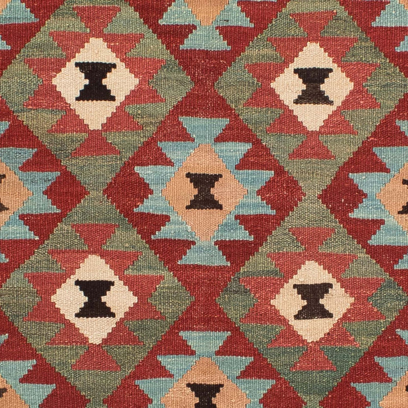 Tapis Kelim - Splash - 207 x 150 cm - multicolore