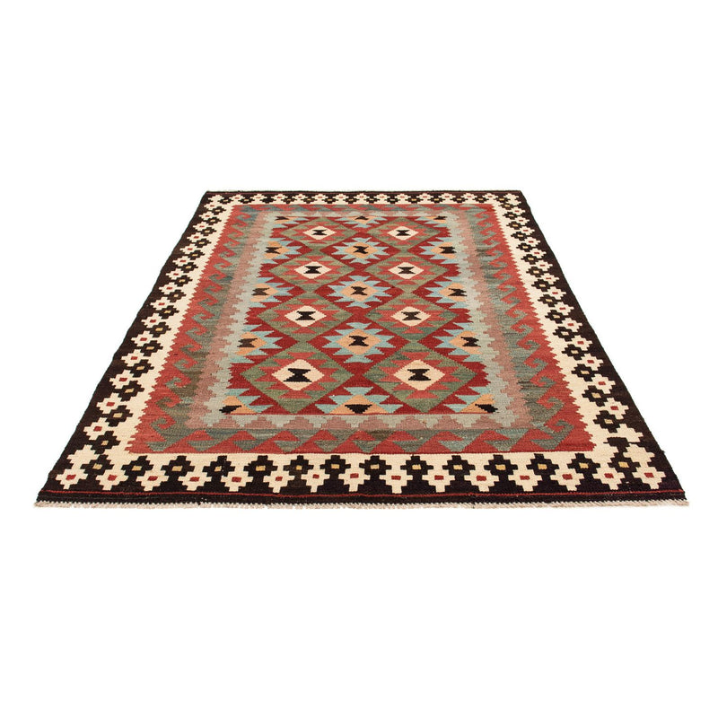 Tapis Kelim - Splash - 207 x 150 cm - multicolore