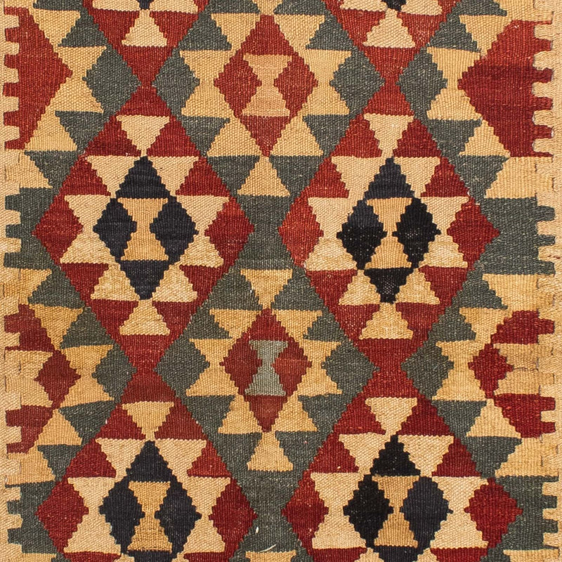 Tapis Kelim - Splash - 200 x 146 cm - multicolore