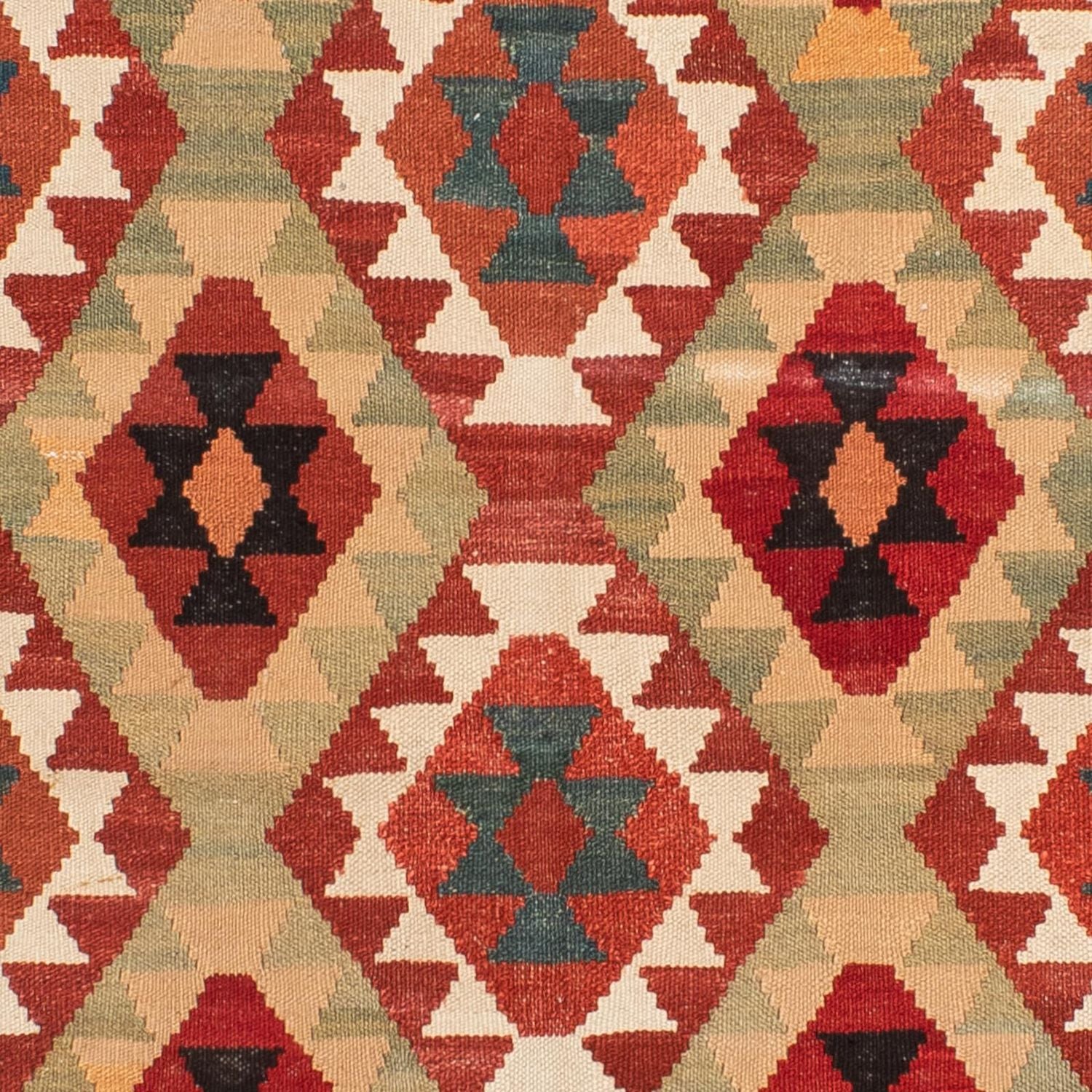 Tapis Kelim - Splash - 201 x 150 cm - multicolore