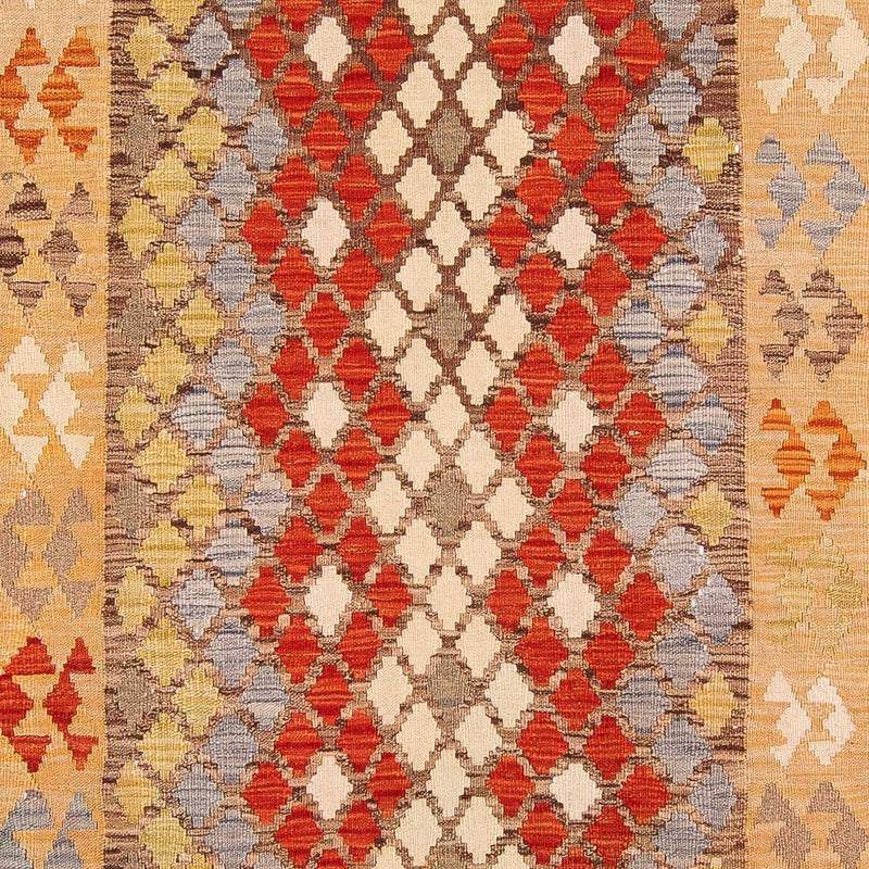 Tapis Kelim - Splash - 309 x 200 cm - multicolore