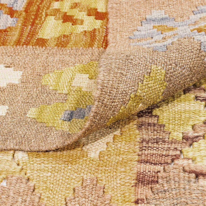 Tapis Kelim - Splash - 309 x 200 cm - multicolore