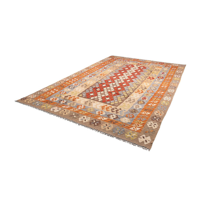 Tapis Kelim - Splash - 309 x 200 cm - multicolore