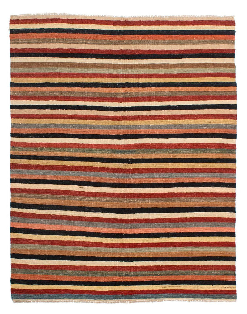 Tapis Kelim - Splash - 200 x 152 cm - multicolore