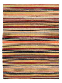 Tapis Kelim - Splash - 190 x 147 cm - multicolore