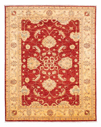 Tapis Ziegler - 222 x 174 cm - rouge foncé