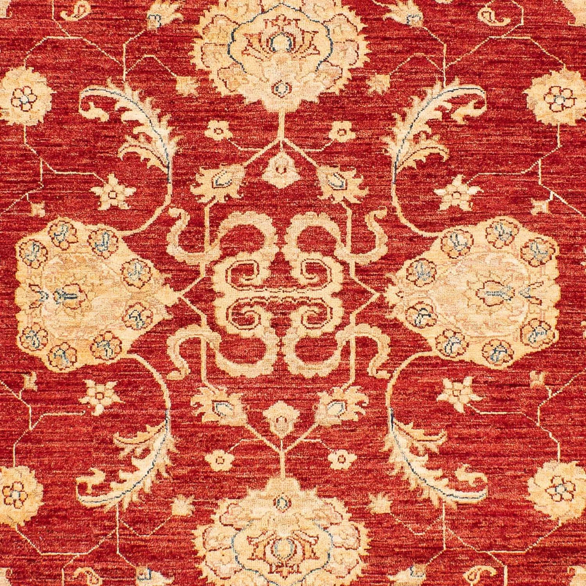 Tapis Ziegler - 222 x 174 cm - rouge foncé